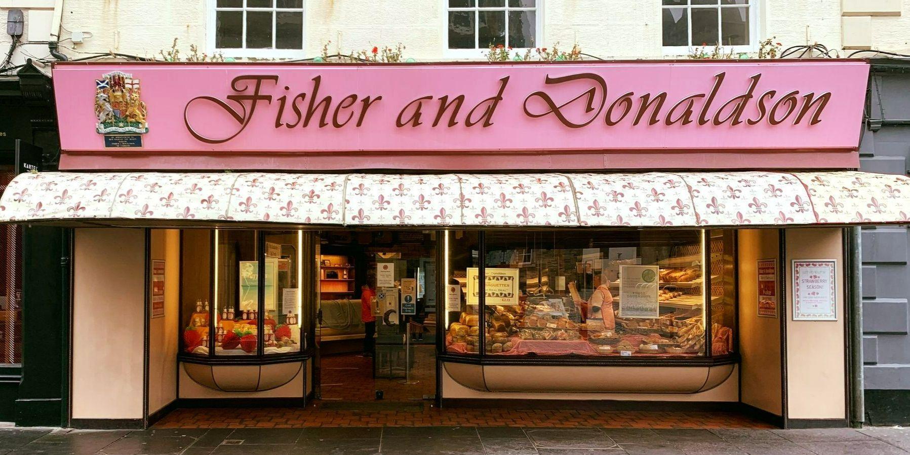 A bakery shop front A bakery shop front