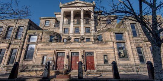 Exterior of Younger Hall Exterior of Younger Hall