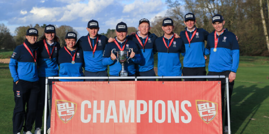 BUCS Golf Champions