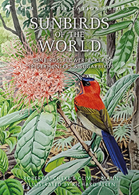 Cover image for 'Sunbirds of the World: Sunbirds, Flowerpeckers, Spiderhunters and Sugarbirds