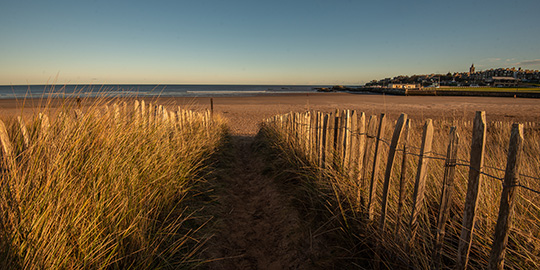 west sands dunes