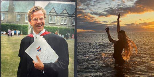 Kaleidoscope Alumni Network branding - hands at the bottom left of the image releasing butterflies Kaleidoscope Alumni Network branding - hands at the bottom left of the image releasing butterflies