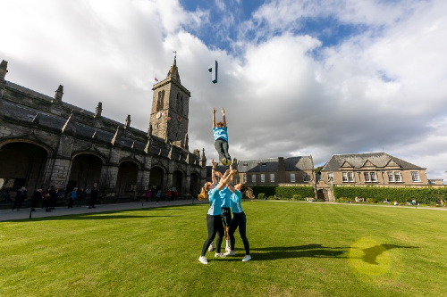 st salvators quad from the air