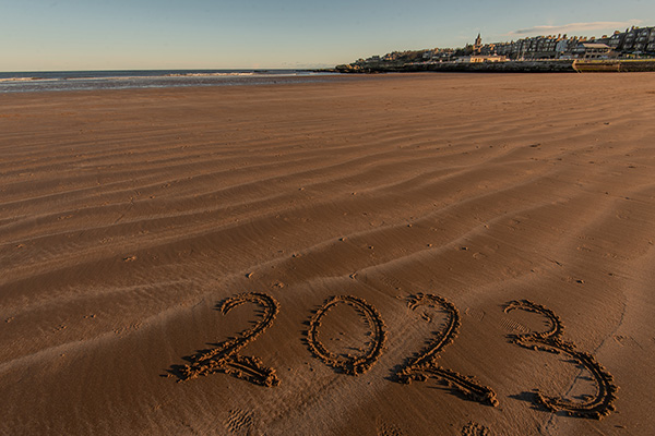 2023 written in sand on west sands