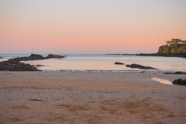 Sunset at the beach